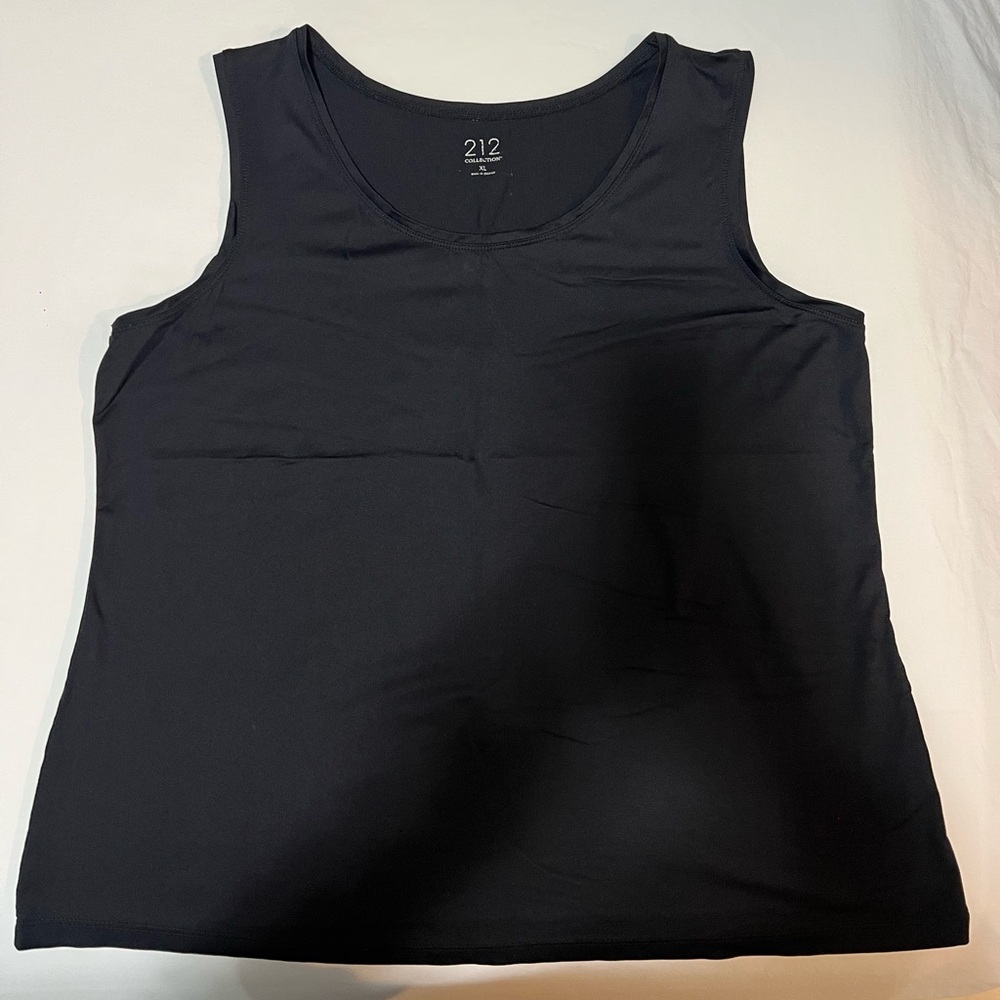 212 Collection Classic Black Tank Top
